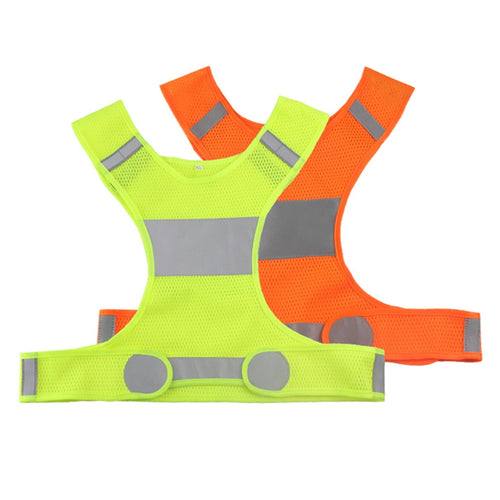 Outdoor Running Reflective Vest Cycling Vest Lightweight Safety Fishing Vest Sports Gear for Women Men Jogging Walking
