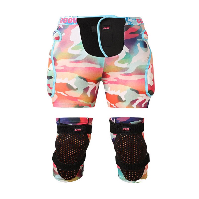 Parkour Roller Skate Skateboard Ski Snowboarding protective Outdoor sports gear diaper knee suit Adult anti-fall pants