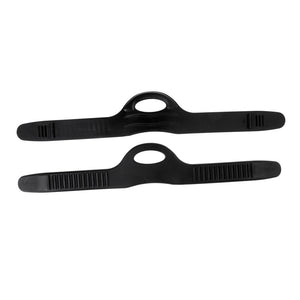 Premium Black Rubber Scuba Diving Snorkeling Free Diving Dive Swim Fin Strap Underwater Sports Gear Accessories