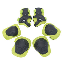 Load image into Gallery viewer, LOCLE 6pcs/Set Adjustable Roller Skating Elbow Wrist Pad For Kids Safety Protection Skating Cycling Outdoor Sports Gear Guard