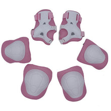 Load image into Gallery viewer, LOCLE 6pcs/Set Adjustable Roller Skating Elbow Wrist Pad For Kids Safety Protection Skating Cycling Outdoor Sports Gear Guard