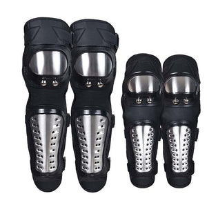 4pcs/set Knee Elbow Pads Armour Guard Protection Set Motorcycle Off-road Protective Pad Guard Protective Tactical Sports Gear