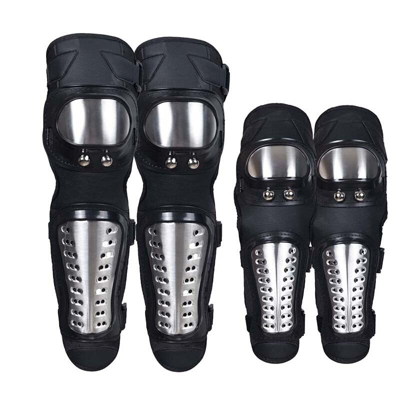 4pcs/set Knee Elbow Pads Armour Guard Protection Set Motorcycle Off-road Protective Pad Guard Protective Tactical Sports Gear