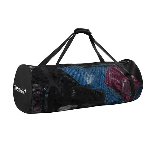Clispeed 1PC Mesh Duffle Bag Lightweight Pool Bag Storage Bags for Beach Sports Gears Swimming
