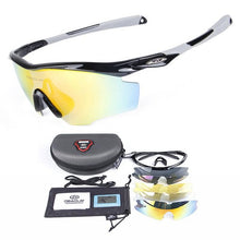 Load image into Gallery viewer, Riding Polarized Sunglasses Anti-UV Shortsighted Lenses Holding Glasses Goggles Fishing Sports Gear 5PCS Lenses