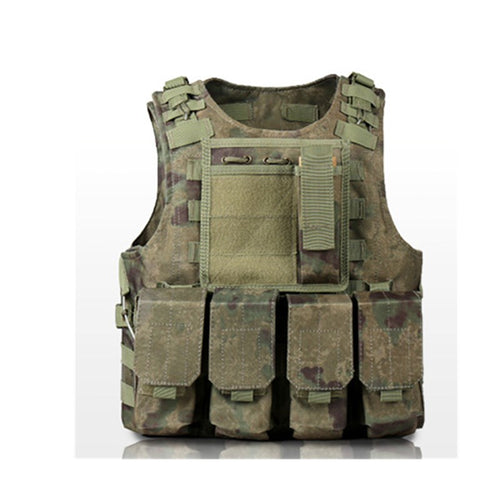 Kids Summer Camp CS Field Airsoft Combat Tactical Vest Children Outdoor Army Training  Camouflage Military Gear Nylon Waistcoat