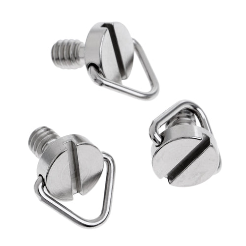 MagiDeal 3pcs Stainless Steel Replacment Scuba Diving Camera Base Tray Screw Adaptors Snorkeling Water Sports Gear Replacement