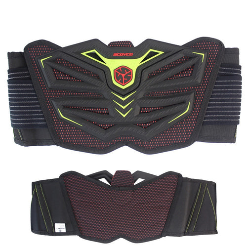 SCOYCO U11 Motorcycle Kidney Belt Waist Protector Brace Motocross Off Road Racing Safety Belt MX ATV Road Protective Sports Gear